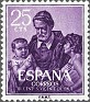 Spain 1960 Characters 25 CTS Violet Edifil 1296
